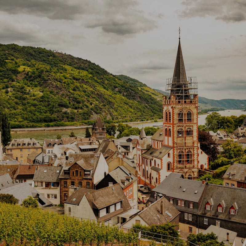 Old town of Bacharach